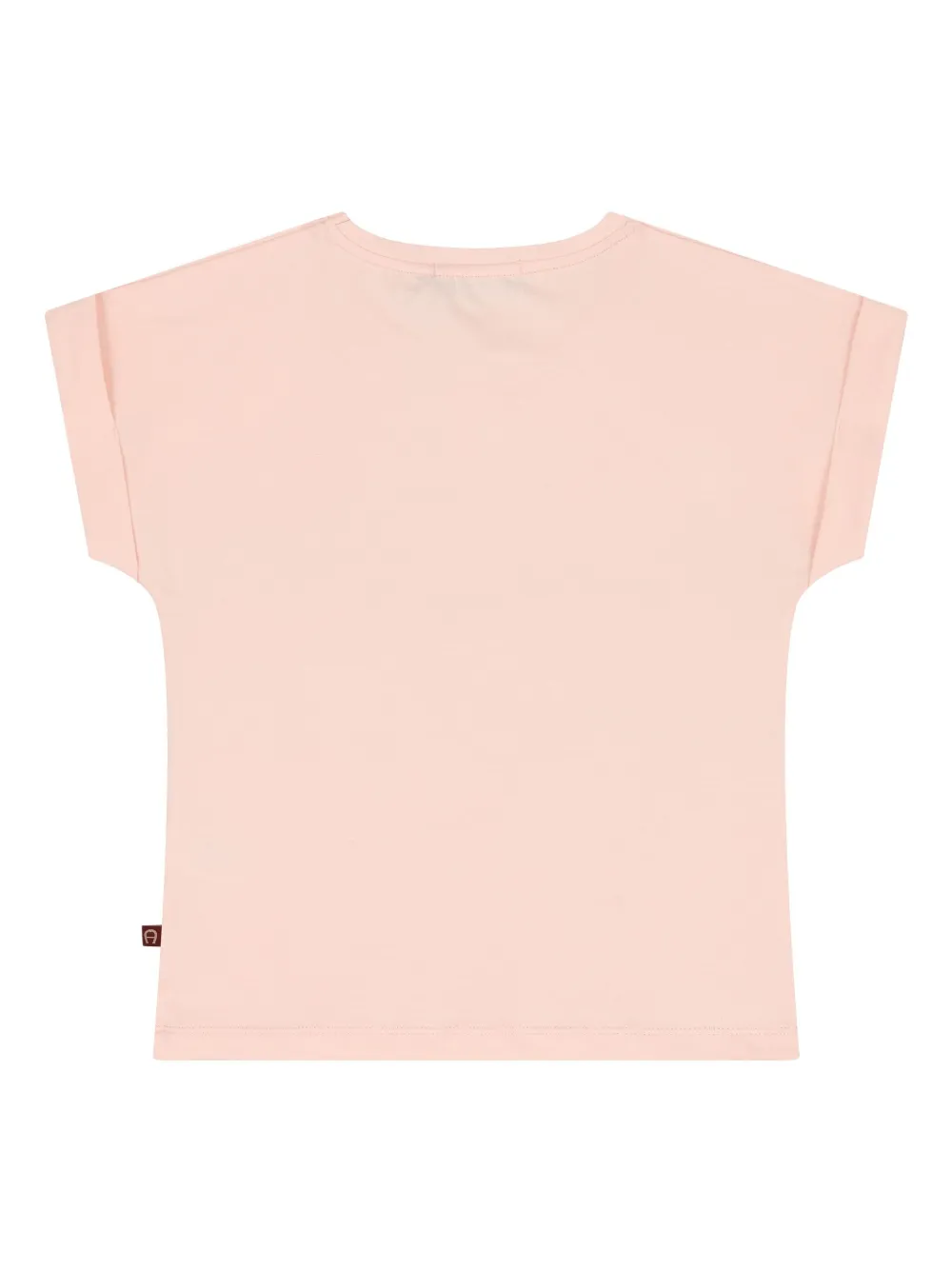 Aigner Kids T-shirt met logo Roze