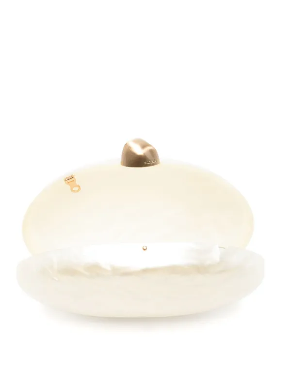 Cult Gaia Eviana Clutch Bag | Neutrals | FARFETCH CA