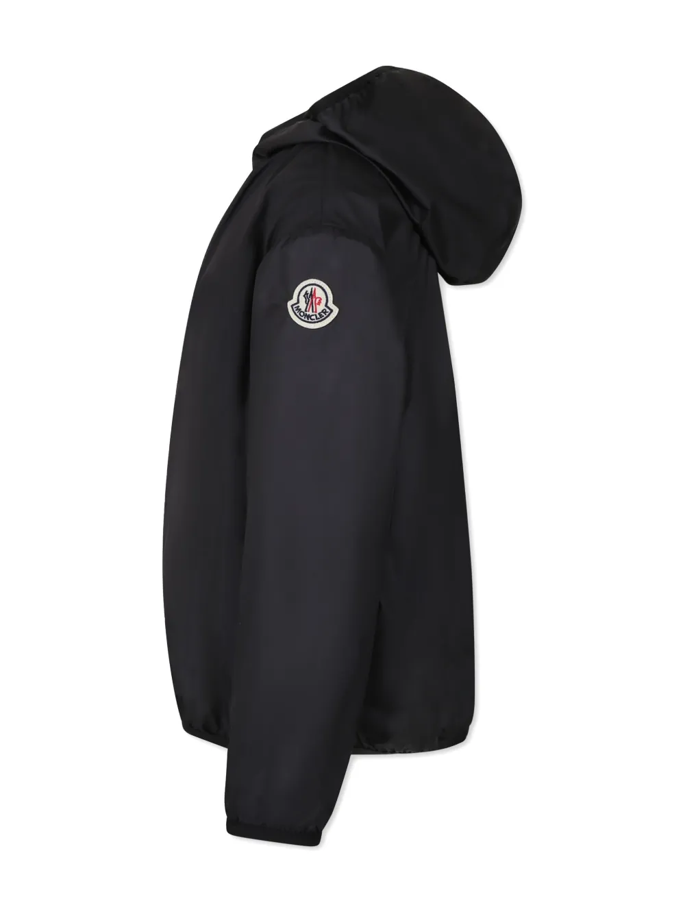 Moncler Enfant Donsjack met logopatch Zwart