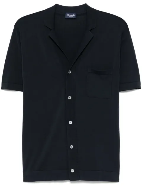 Drumohr camisa tejida de canalé