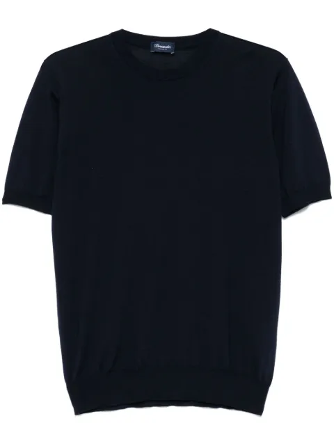 Drumohr fine-ribbed T-shirt