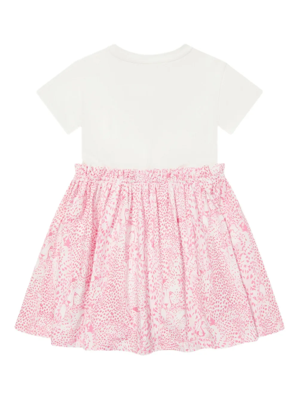 Roberto Cavalli Junior Jurk met geborduurd logo Wit