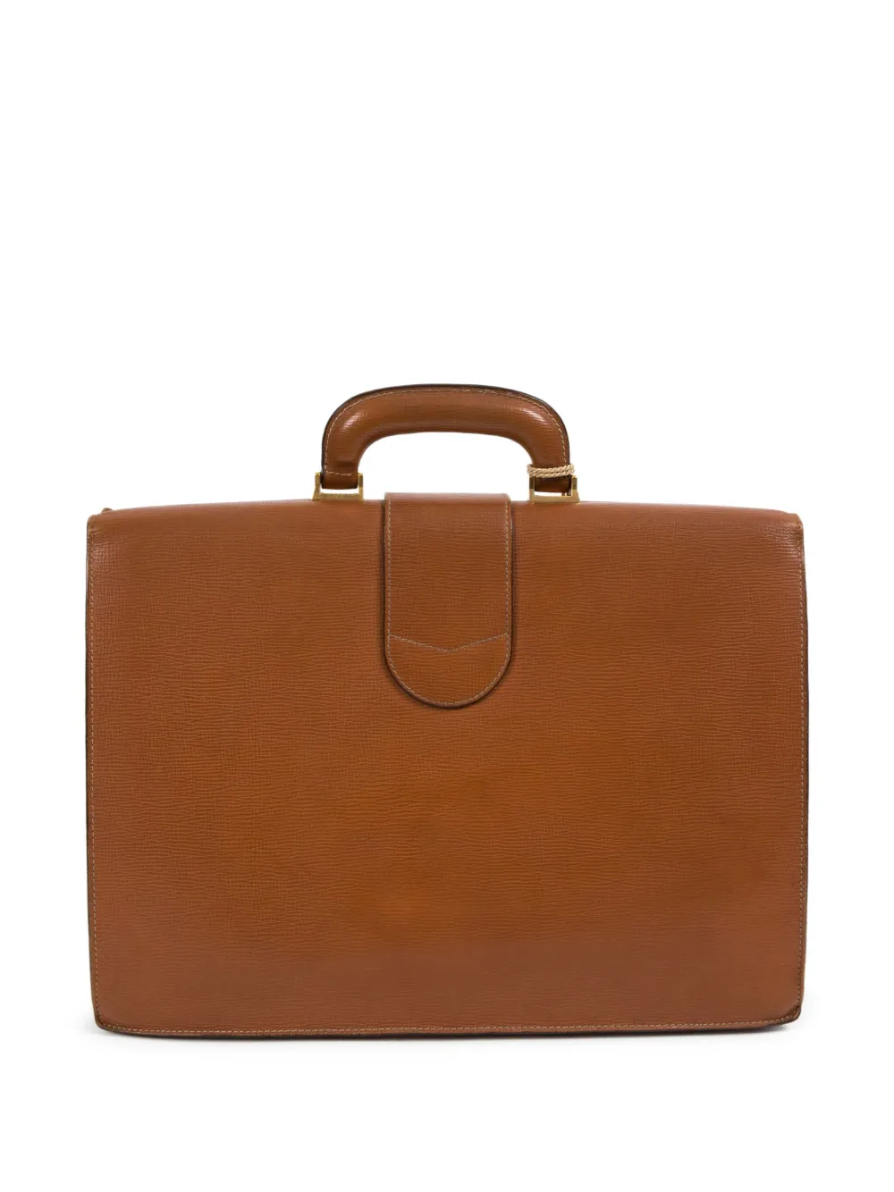 Loewe Pre-Owned 1980s textured leather briefcase bag | Pre-Owned | Image 2