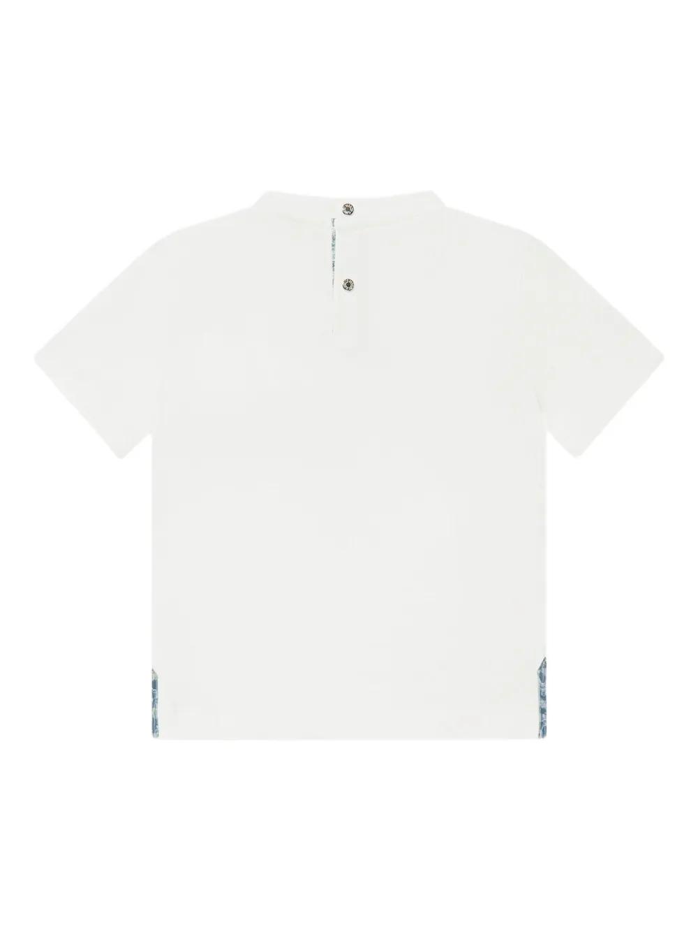 Roberto Cavalli Junior T-shirt met geborduurd logo Wit