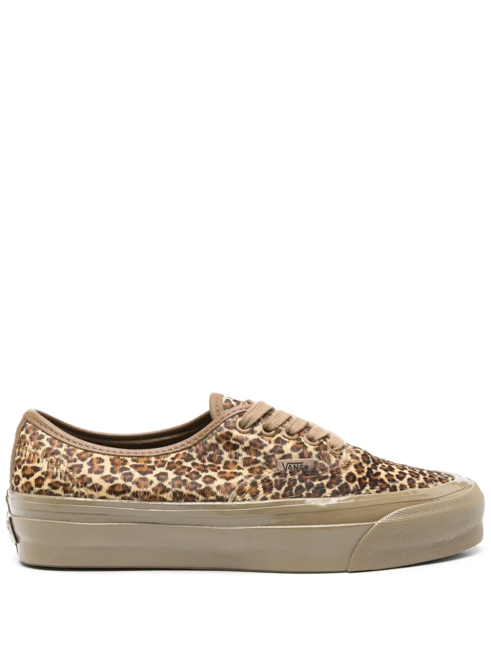 leopard-print sneakers