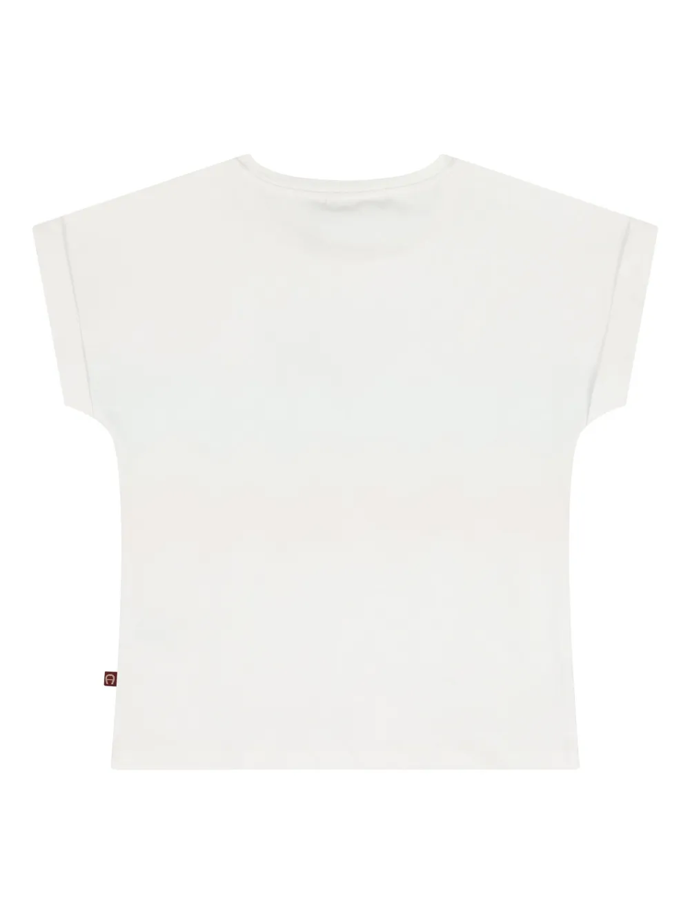 Aigner Kids T-shirt met logo Wit