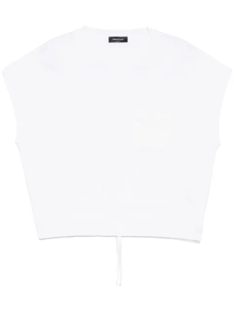 Fabiana Filippi t-shirt à empiècements