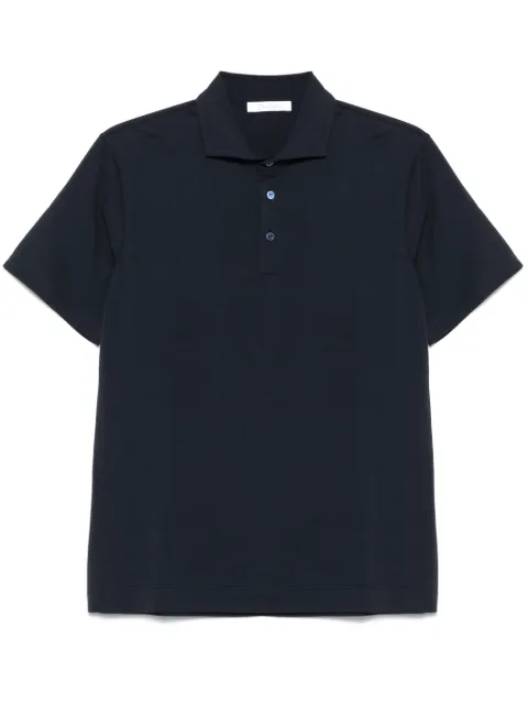 Cruciani cutaway-collar polo shirt
