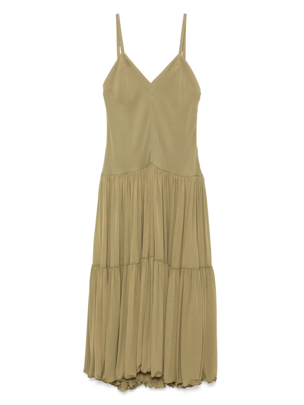 Jil Sander sleeveless midi dress | Green | Image 1