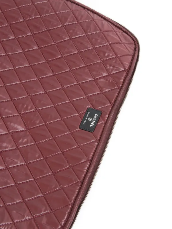 CHANEL Pre-Owned 2000s キルティング PCバッグ L | ブラック