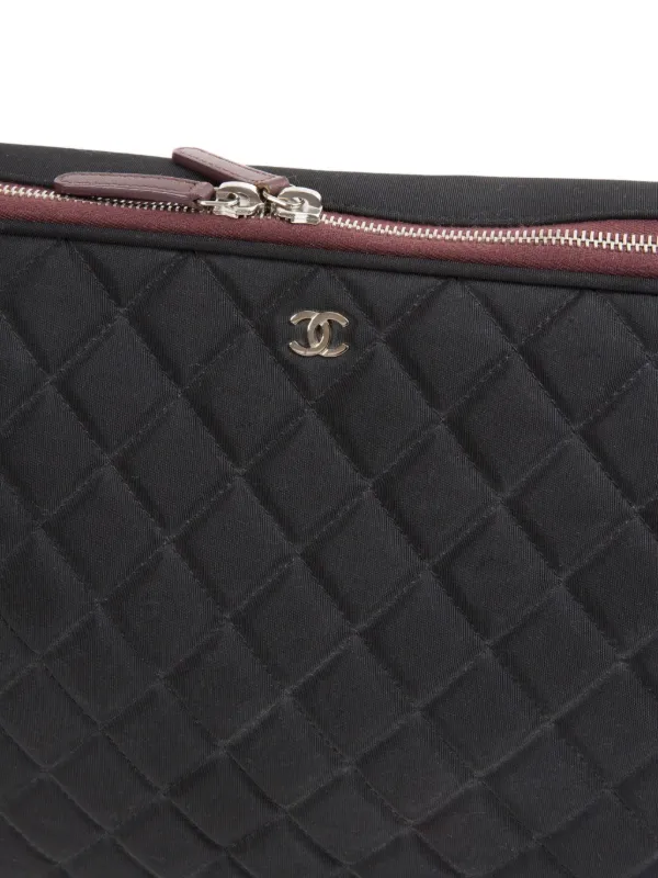CHANEL Pre-Owned 2000s キルティング PCバッグ L | ブラック