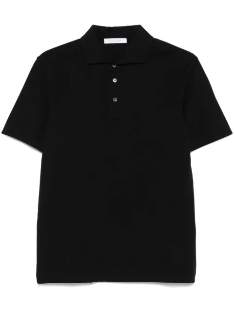 Cruciani cutaway-collar polo shirt