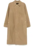 Simone Rocha cotton trench coat - Neutrals