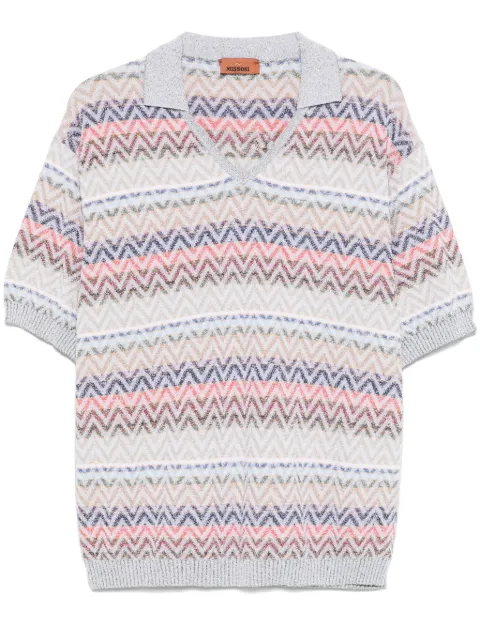 Missoni zigzag-woven T-shirt