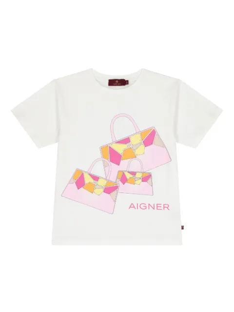 Aigner Kids تيشيرت بشعار الماركة