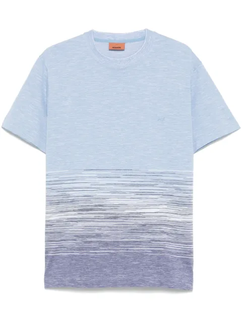 Missoni zigzag-embroidery crew-neck T-shirt