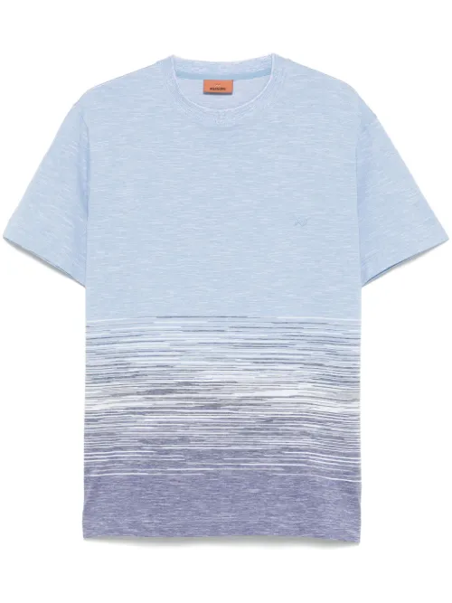 T-shirt à motif zig-zag brodé - Missoni - Modalova