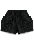 Simone Rocha drawstring cargo shorts - Black
