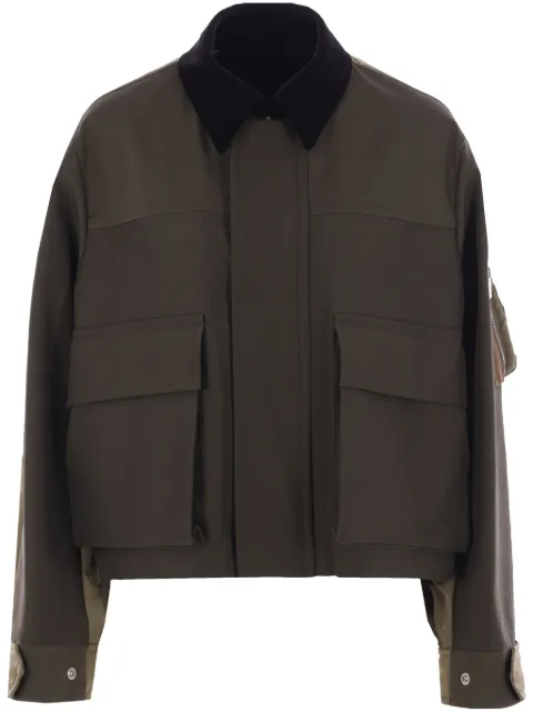 sacai full-zip jacket