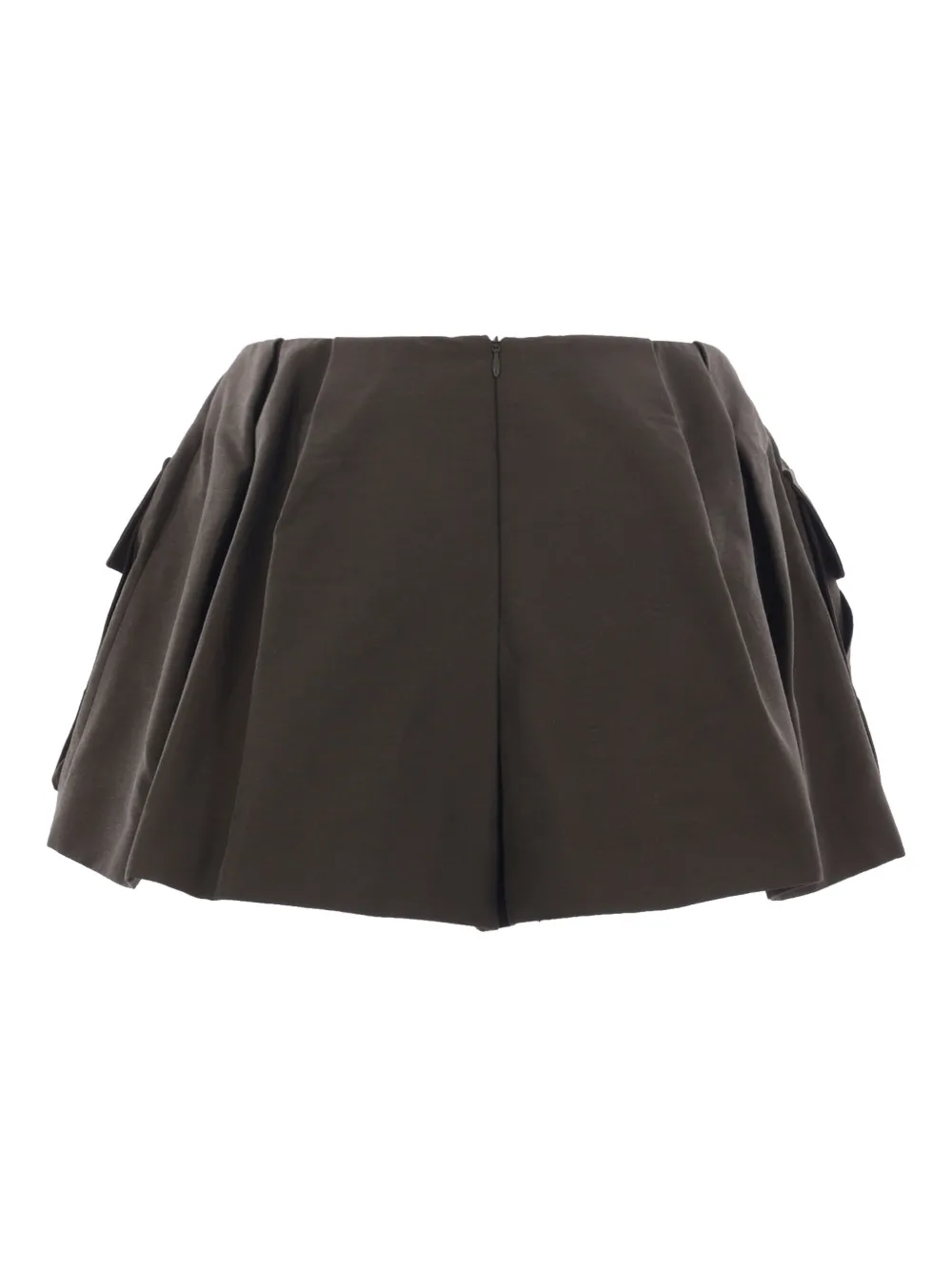 sacai Grosgrain skort - Bruin