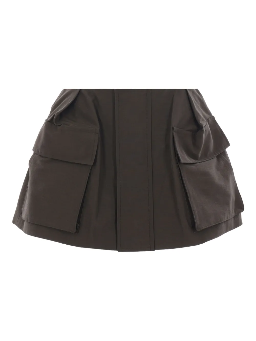 Sacai Grosgrain skort Bruin