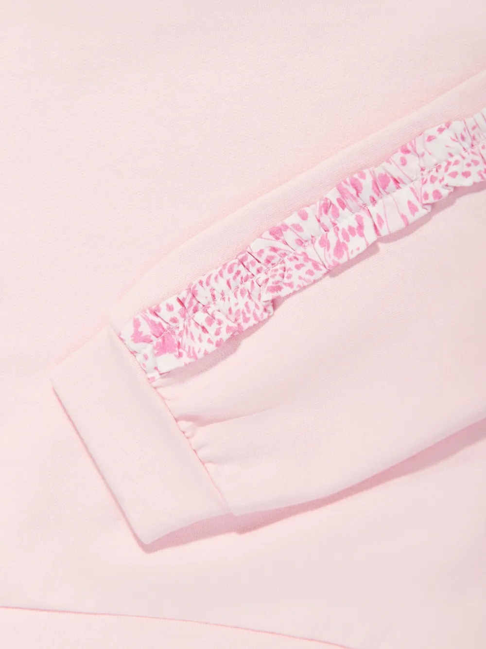 Roberto Cavalli Junior Sweater met monogramprint Roze