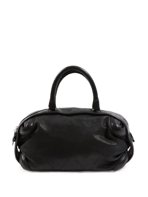 CHANEL Pre-Owned bolsa Boston de CHANEL Pre-Owned x Karl Lagerfeld 2005-2006