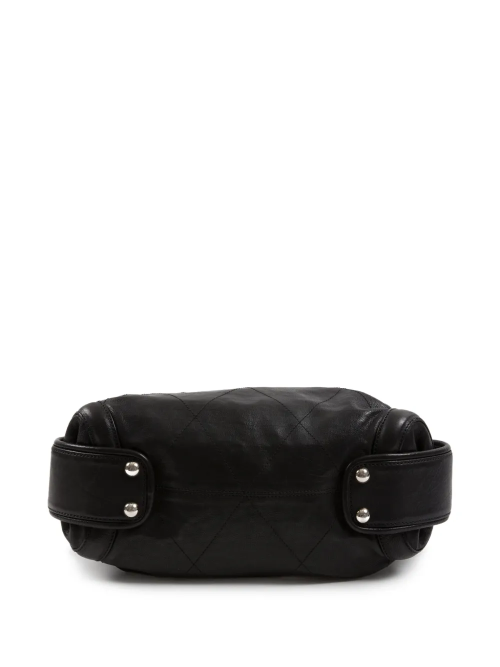 Pre-owned Chanel 2005-2006 X Karl Lagerfeld Boston Bag In 黑色