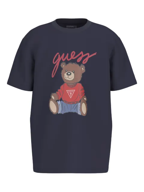 guess kids playera con logo estampado