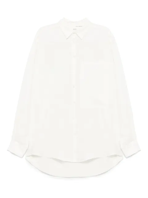 Isabel Benenato knitted-panel shirt