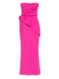 CHIARA BONI La Petite Robe sequin-embellished maxi dress - Pink