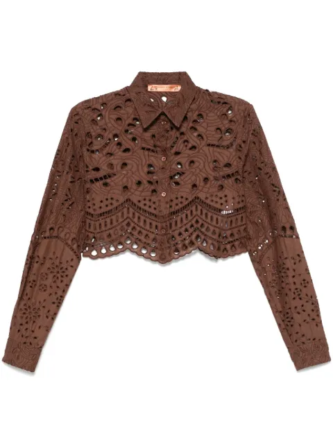 Ermanno Scervino embroidered shirt