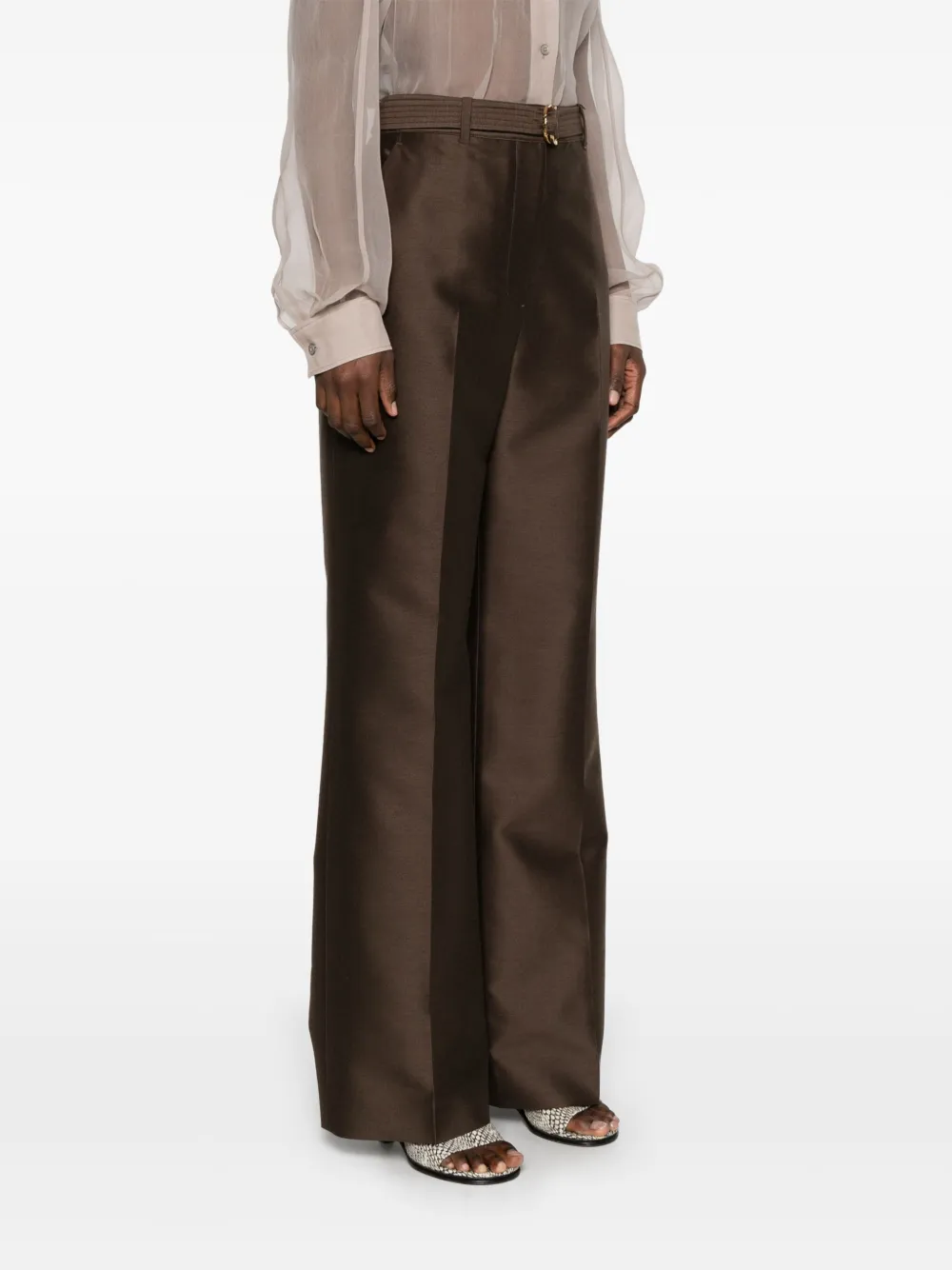 ZIMMERMANN Illuminate broek Bruin