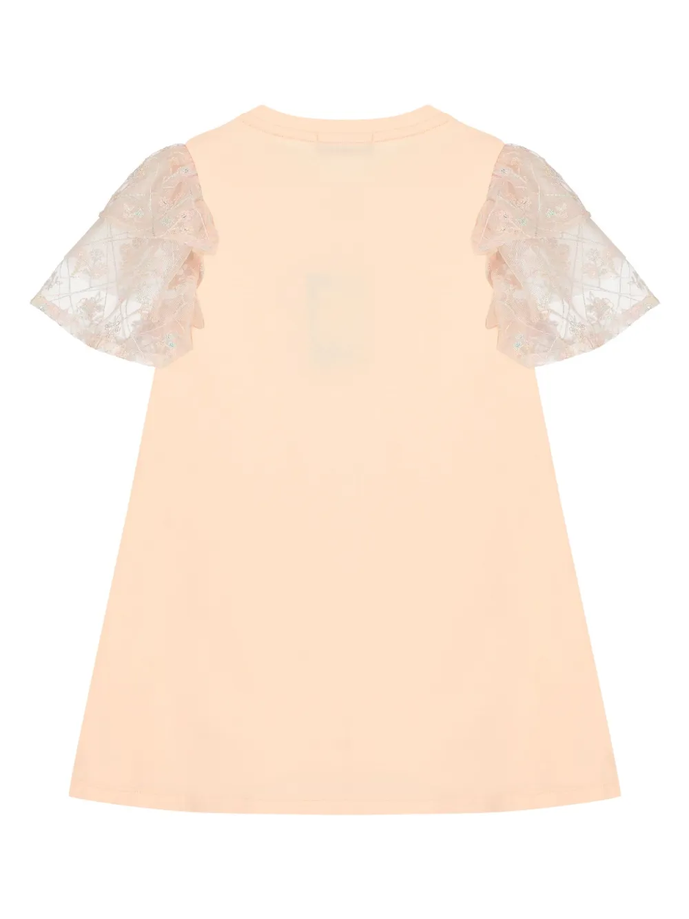 Aigner Kids Jurk met print Roze