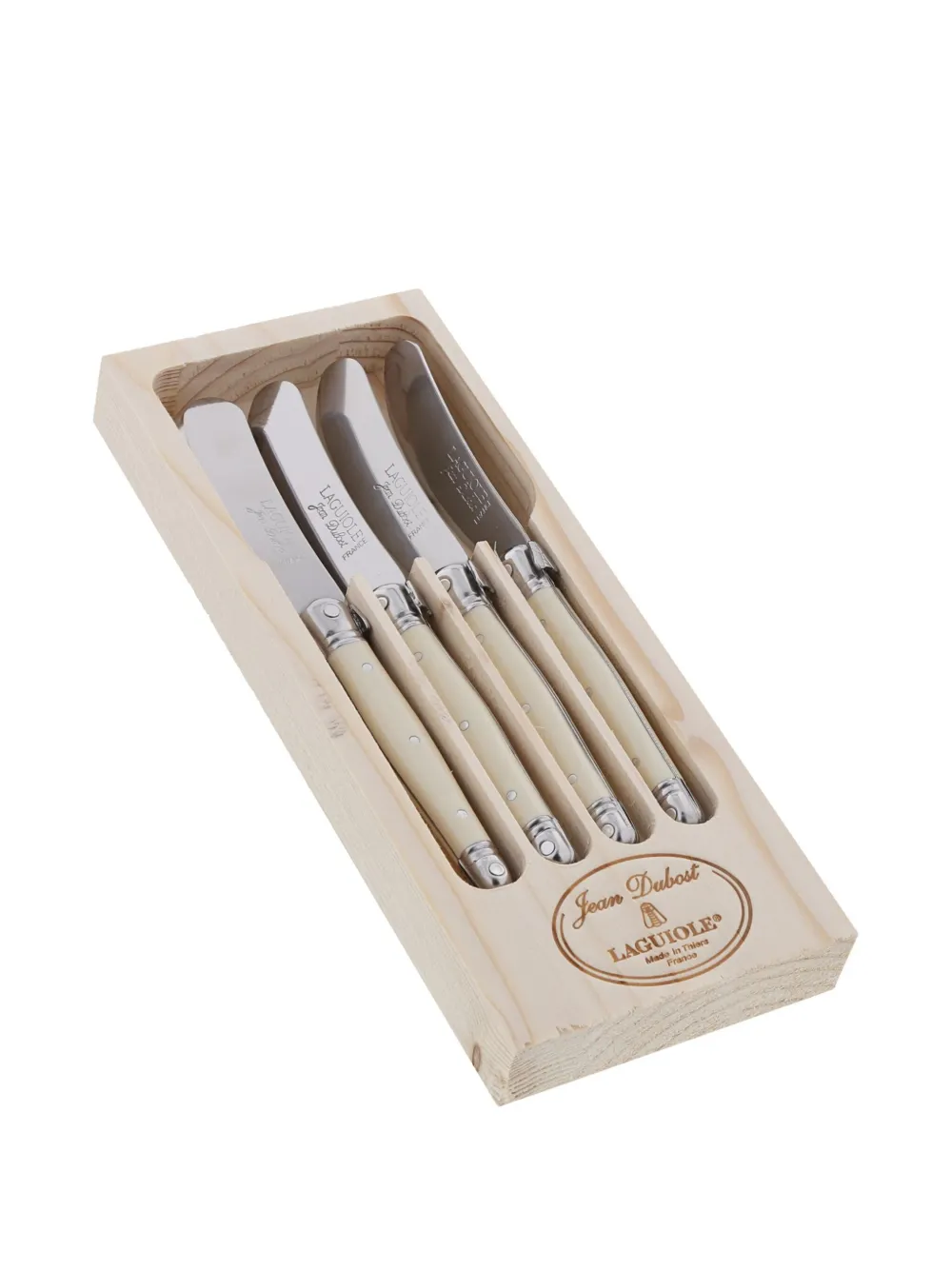 Jean Dubost Laguiole Cutlery Ivory Uni In Neutrals