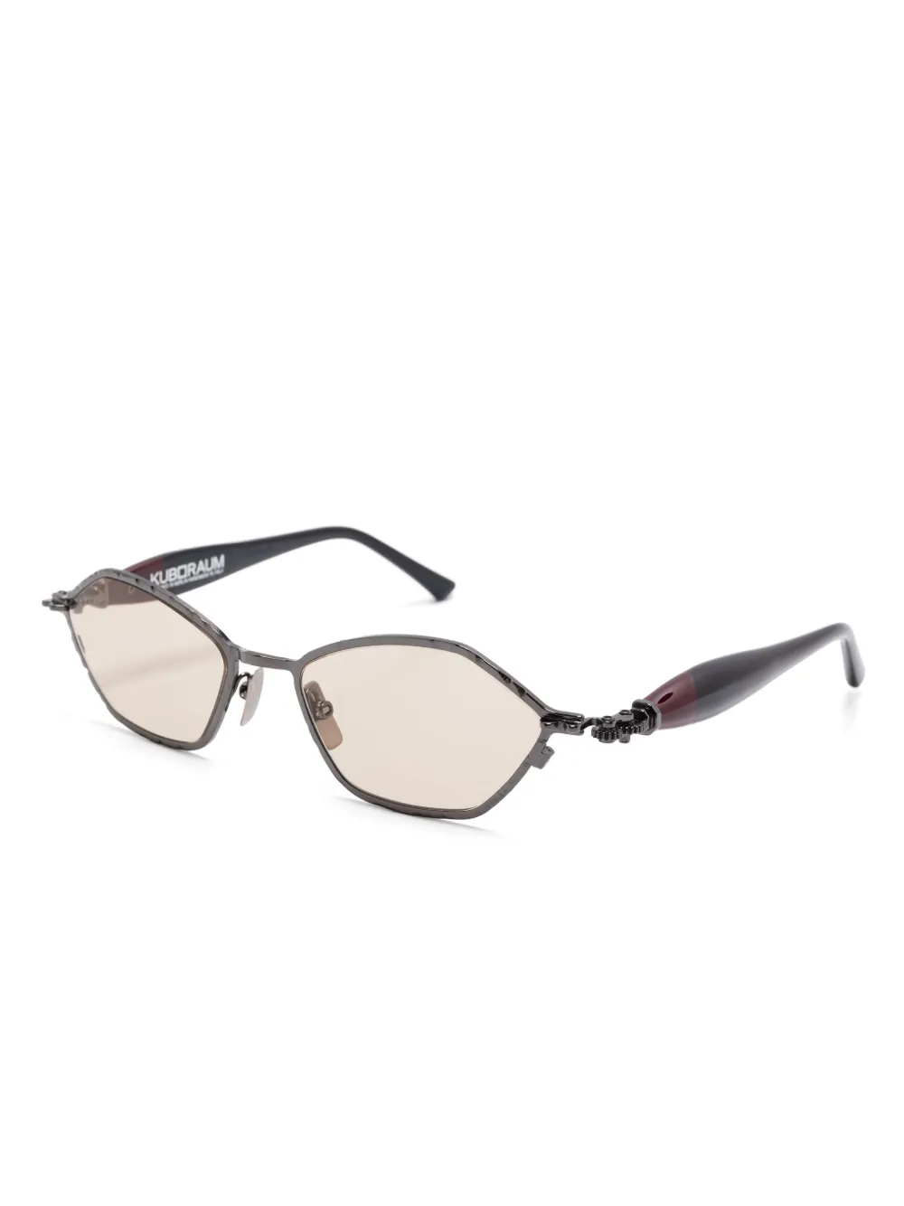 Kuboraum J70 zonnebril - Zilver