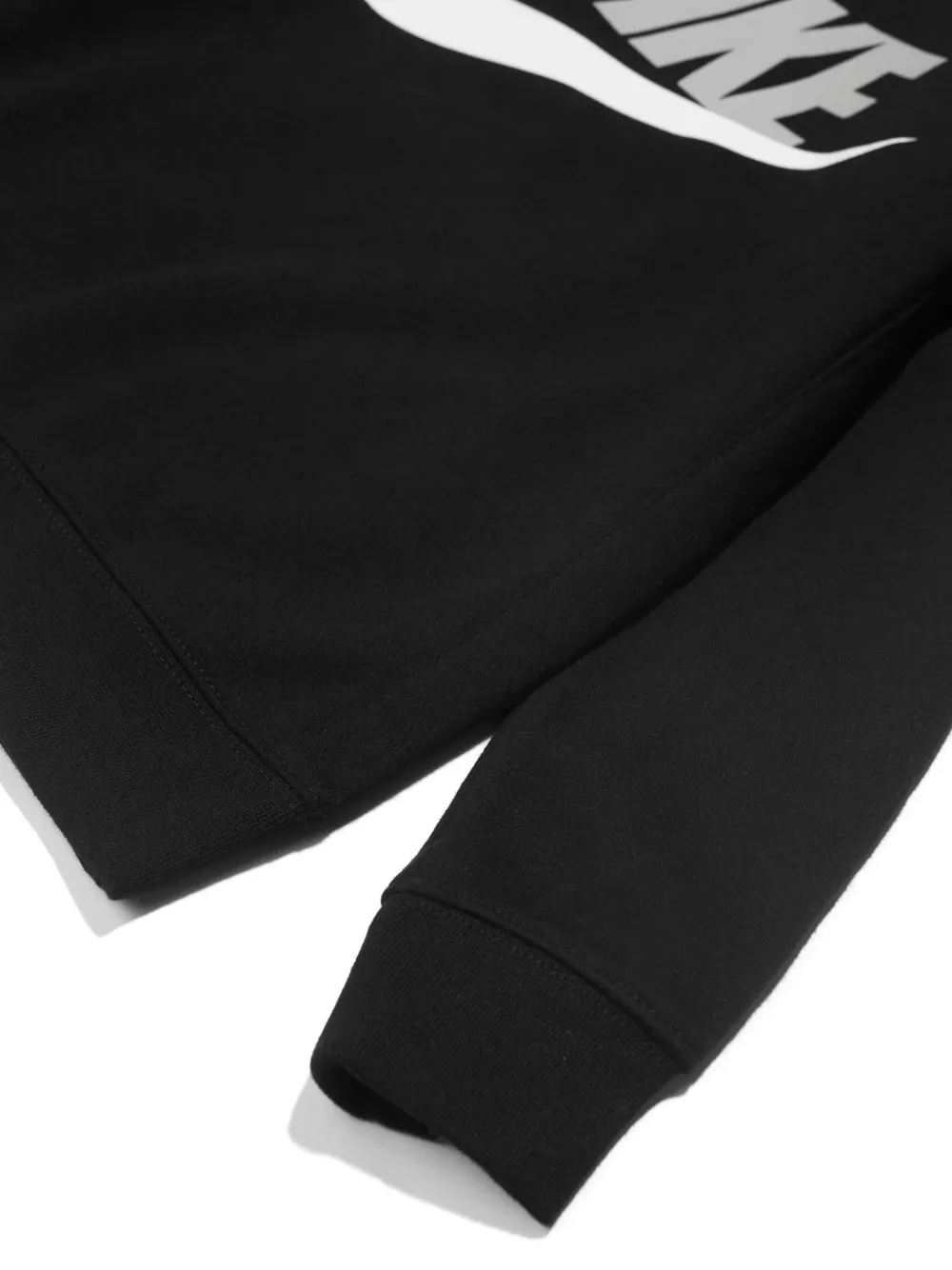 Nike Kids Sweater met logoprint Zwart