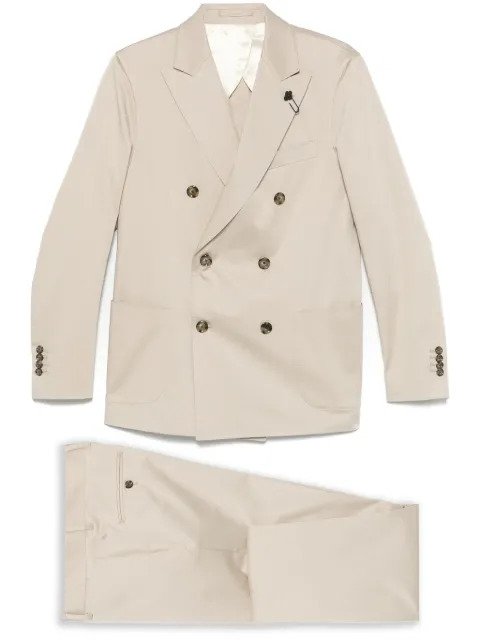 Lardini double-breasted suit