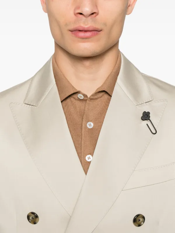 Lardini ダブルスーツ | ニュートラル | FARFETCH JP