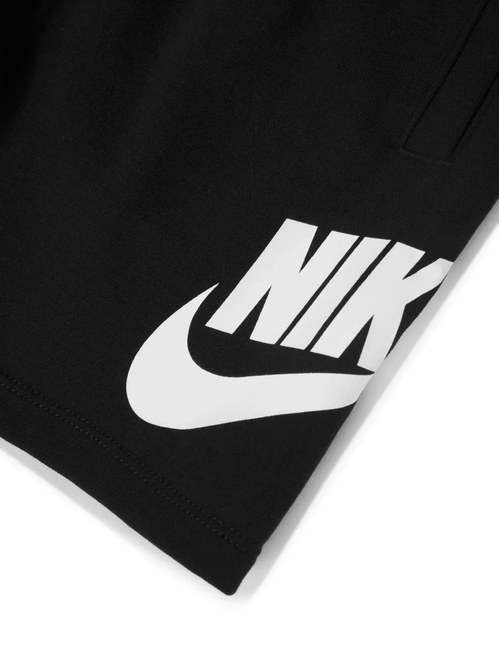 Nike Kids Shorts met logo Zwart