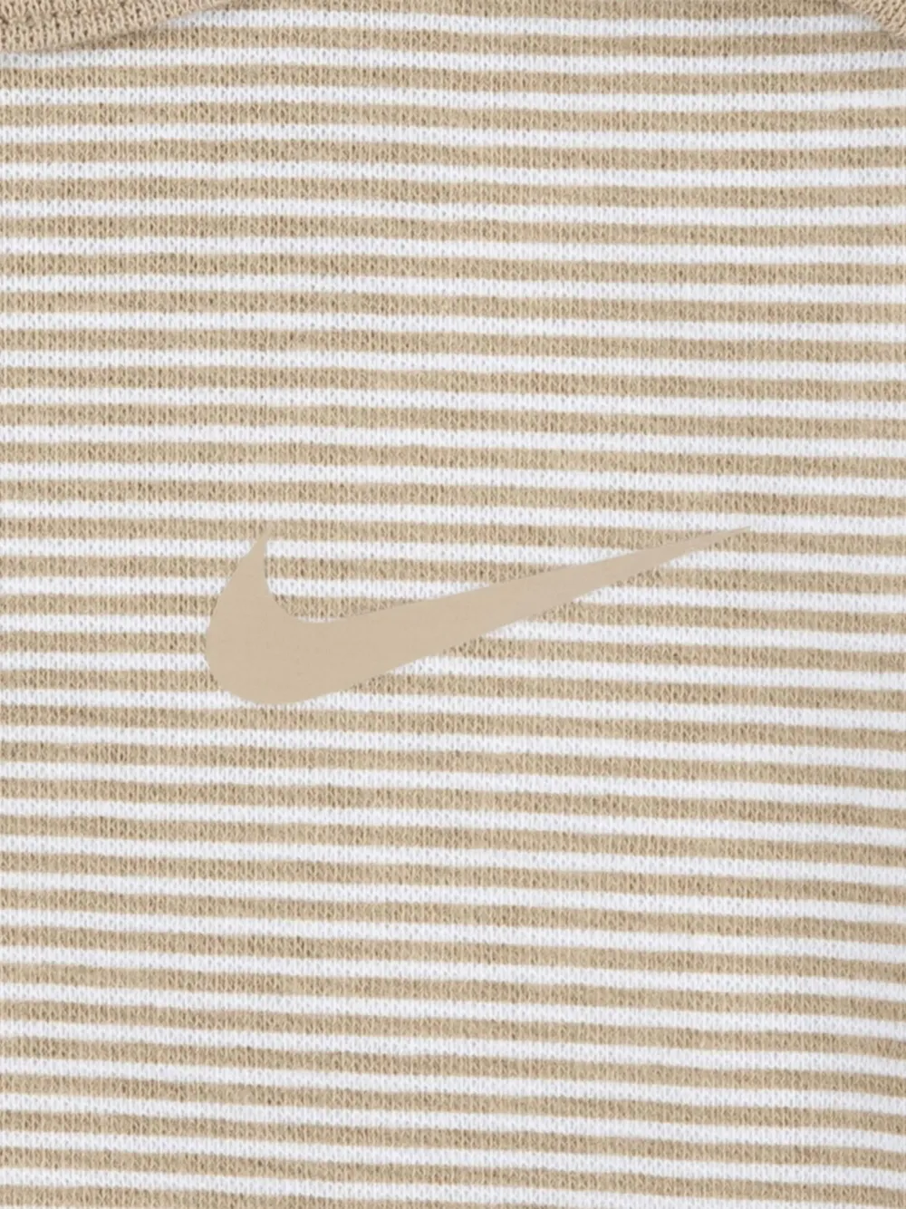 Nike Kids Drie rompers met korte mouwen Beige