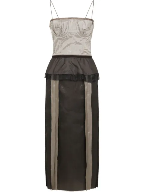 Maison Margiela robe en soie