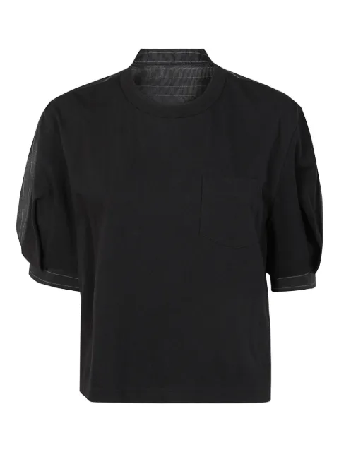 sacai striped blouse 