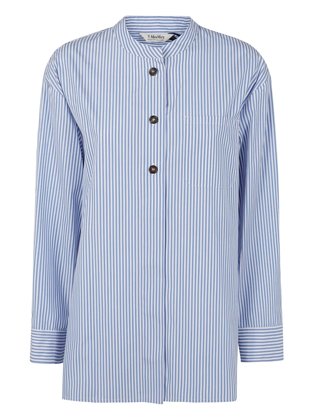 'S Max Mara Gestreept blouse Blauw