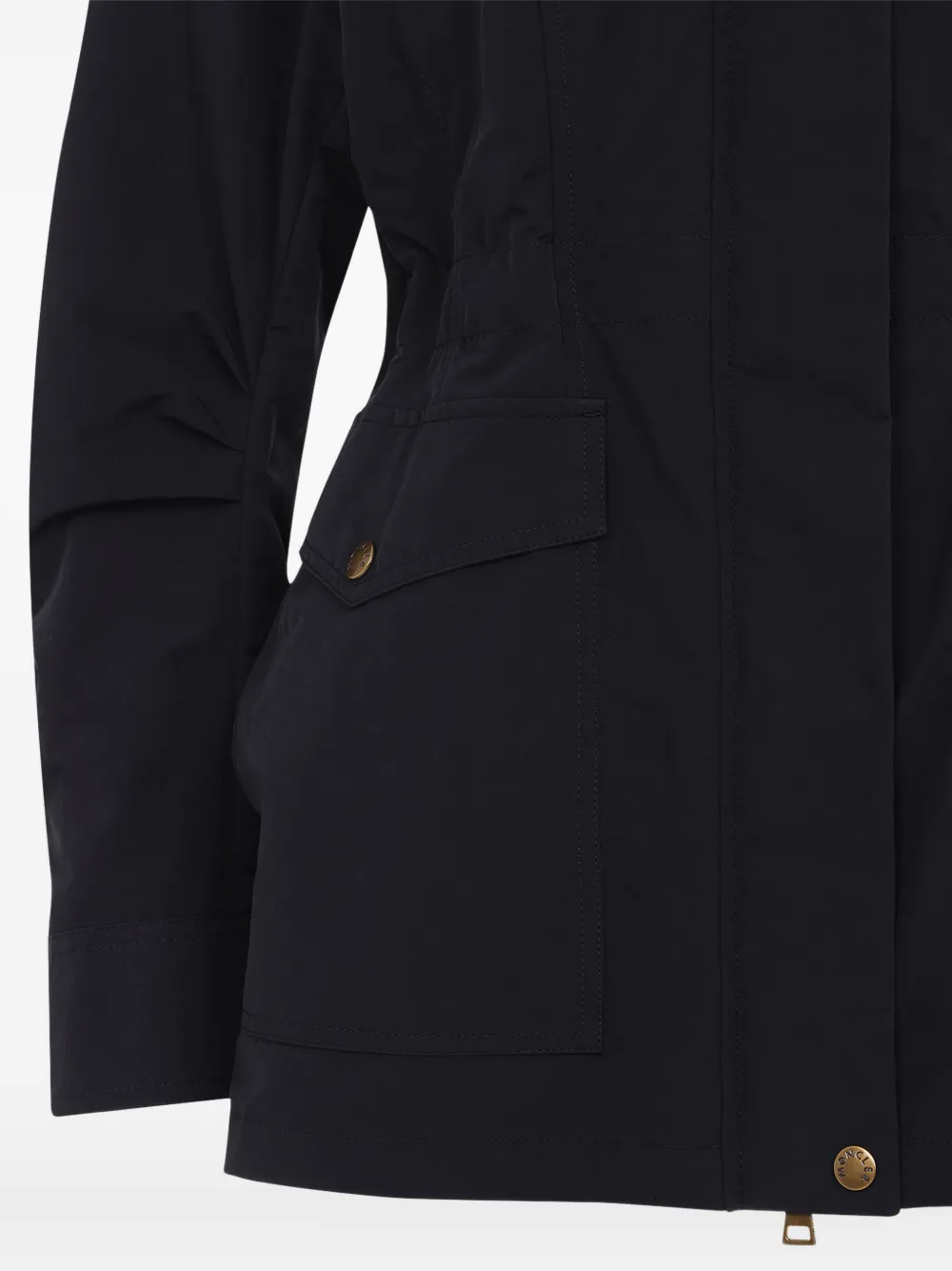Moncler Jack met logopatch Zwart