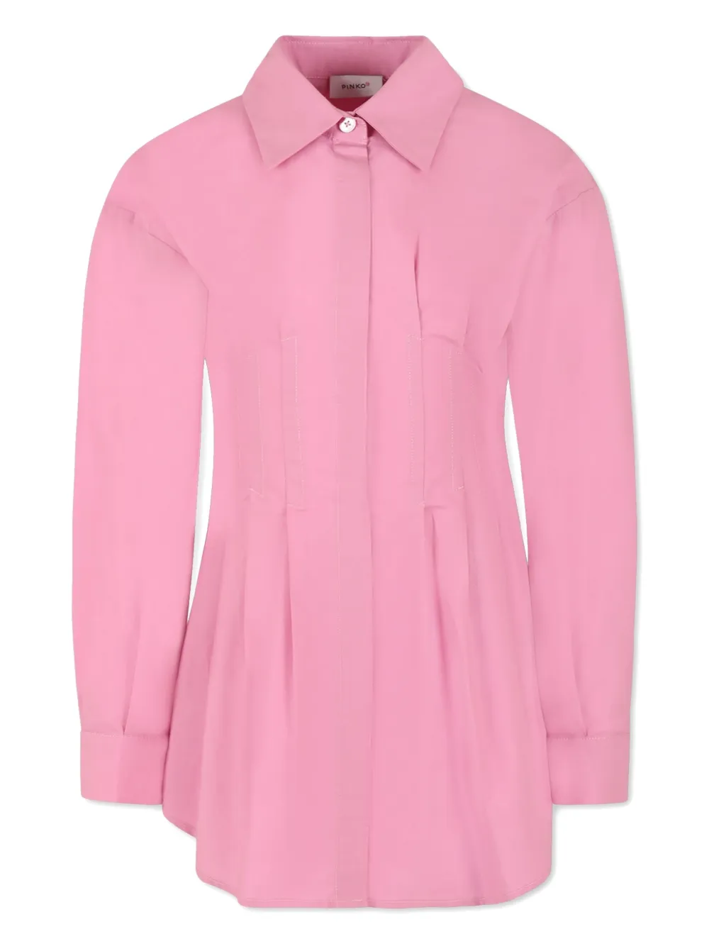 Pinko Kids Katoenen jurk Roze