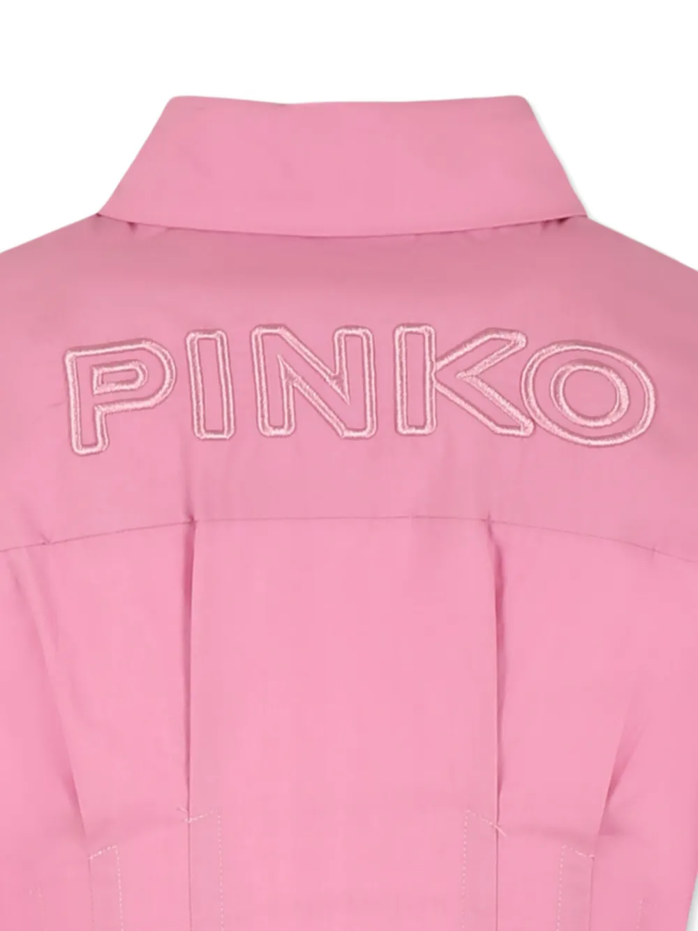 Pinko Kids Katoenen jurk Roze