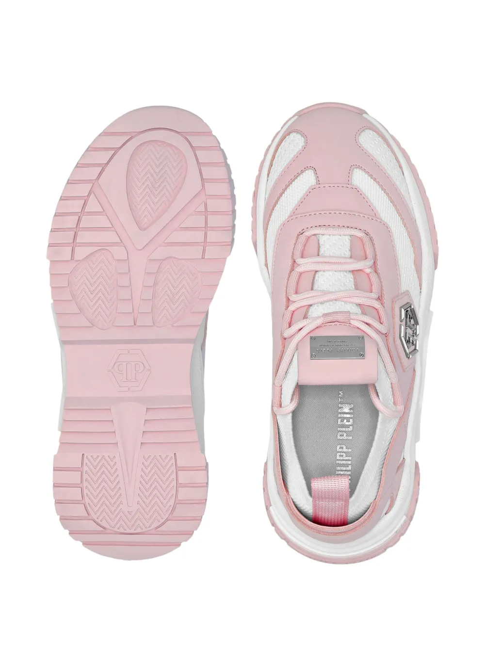 Philipp Plein Predator Sneakers In Pink