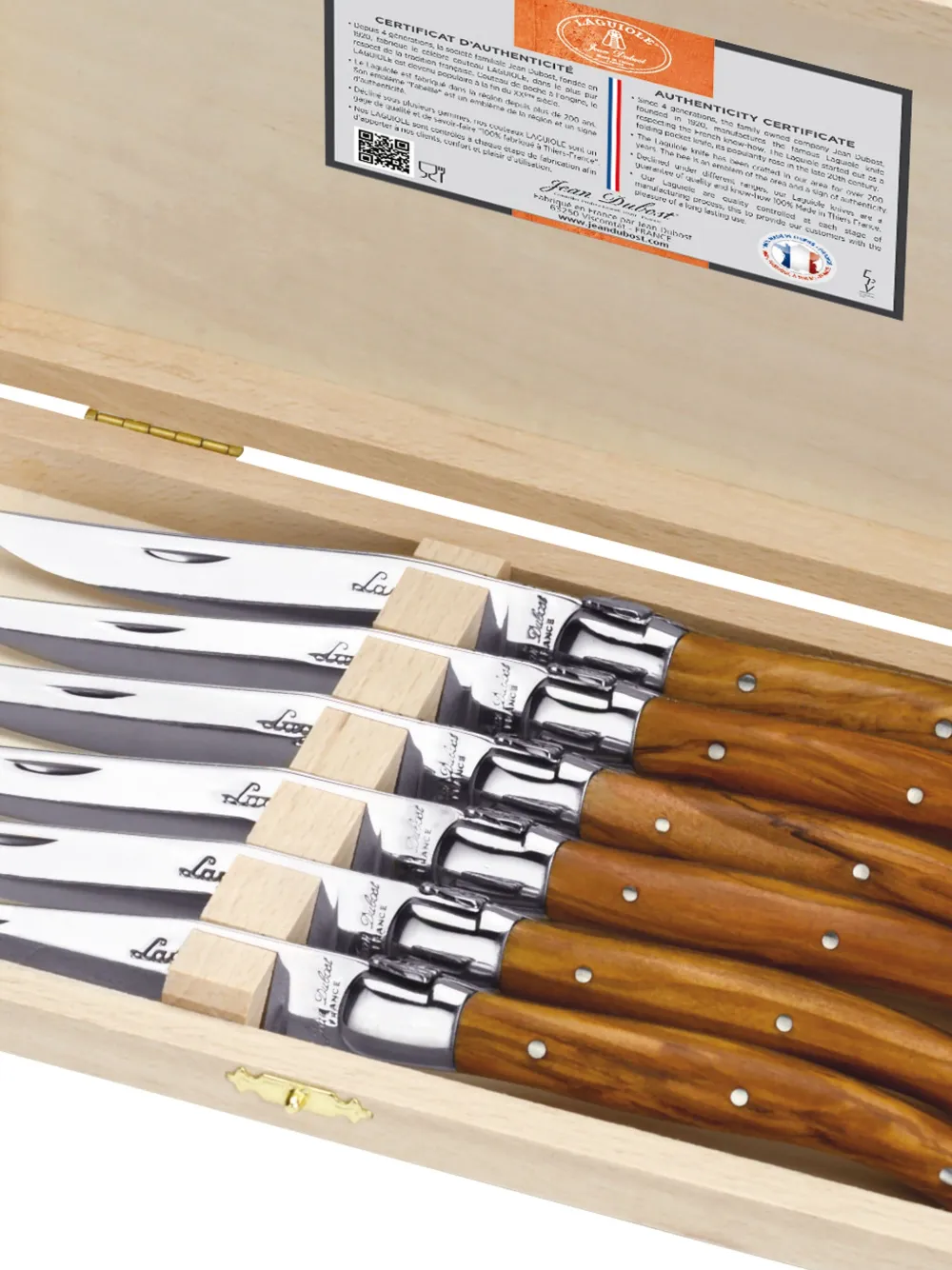 Jean Dubost Laguiole Premium knife (set of six) | Tableware | Image 2