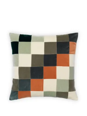 Christina Lundsteen Emma Velvet Cushion (40cm x 70cm) | Green